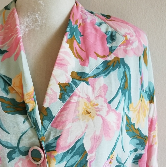 VTG 80s Carole Little for Saint Tropez West Dress - Picture 4 of 16